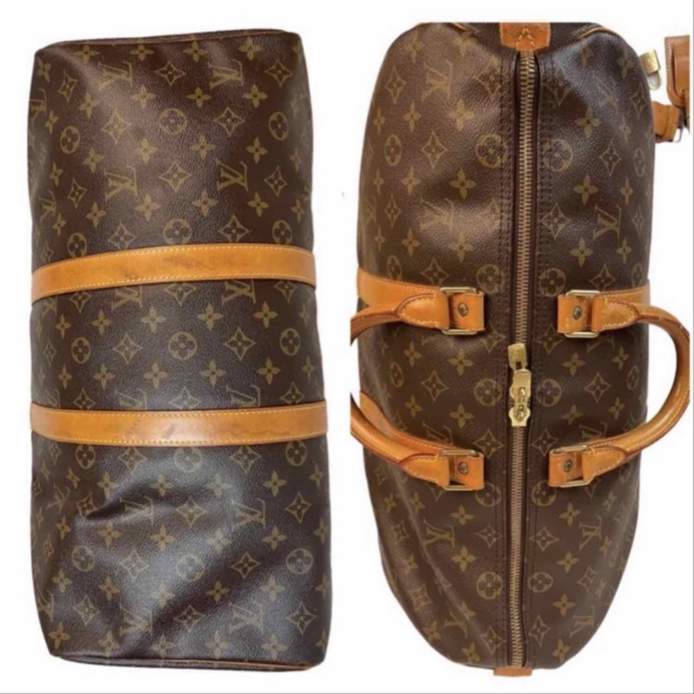Louis Vuitton Brown Monogram Travel Bag - Picture 2 of 8